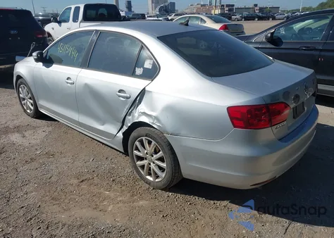 2011 Volkswagen Jetta 2.5L Se из США, поврежденный, VIN 3VWDX7AJXBM346552